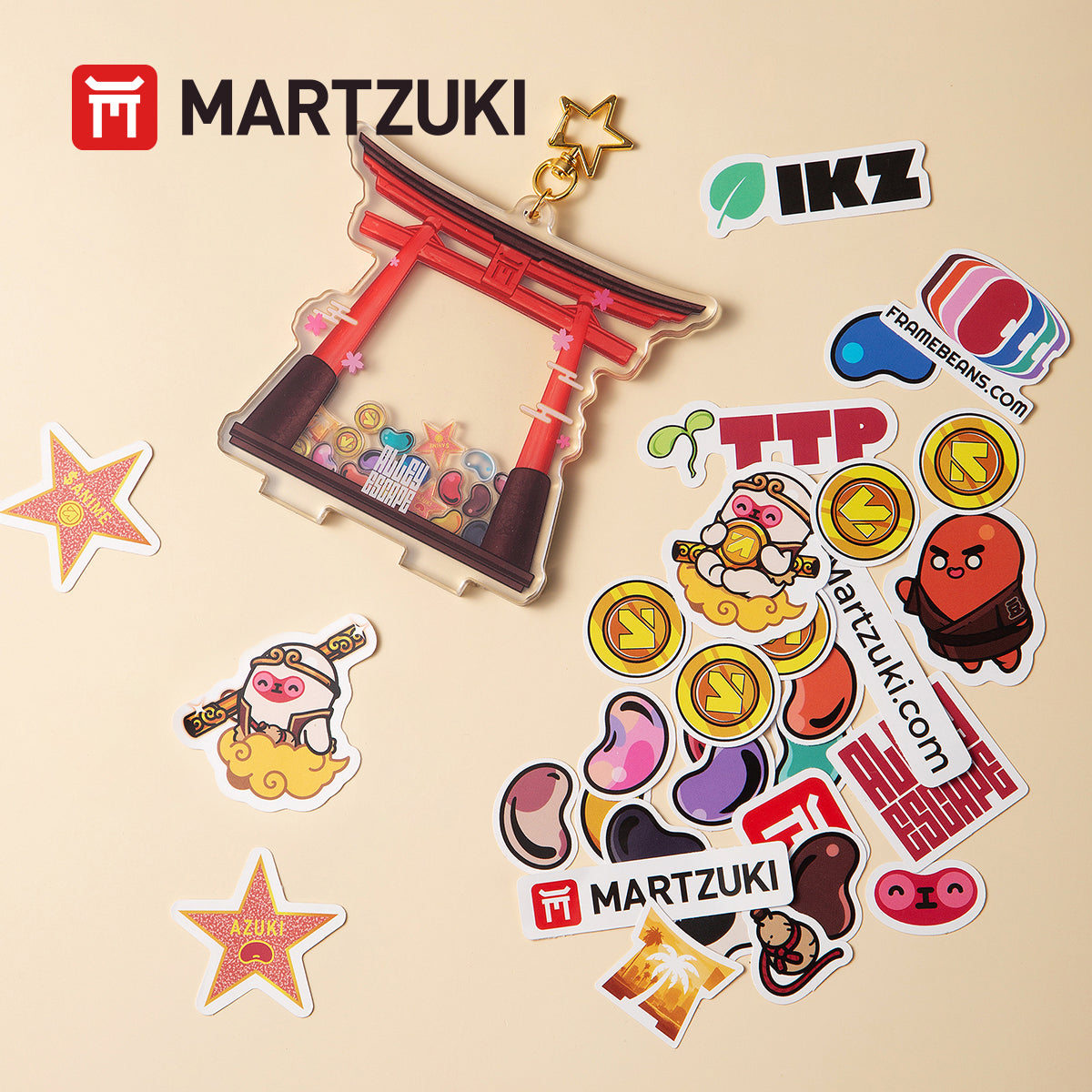 AZUKI acrylic torii gate