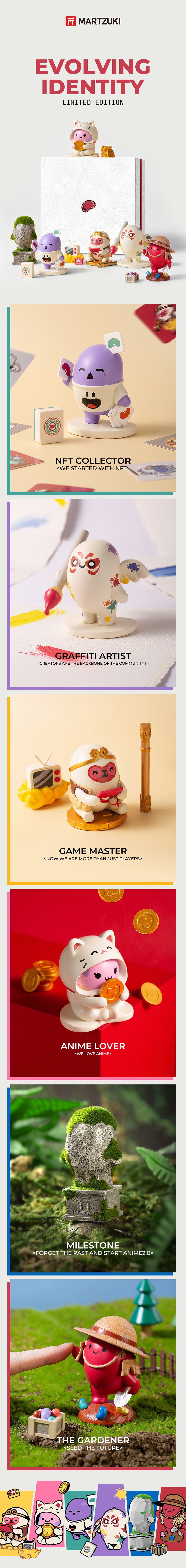 Evolving Identity Figurines Set (Limited Edition)